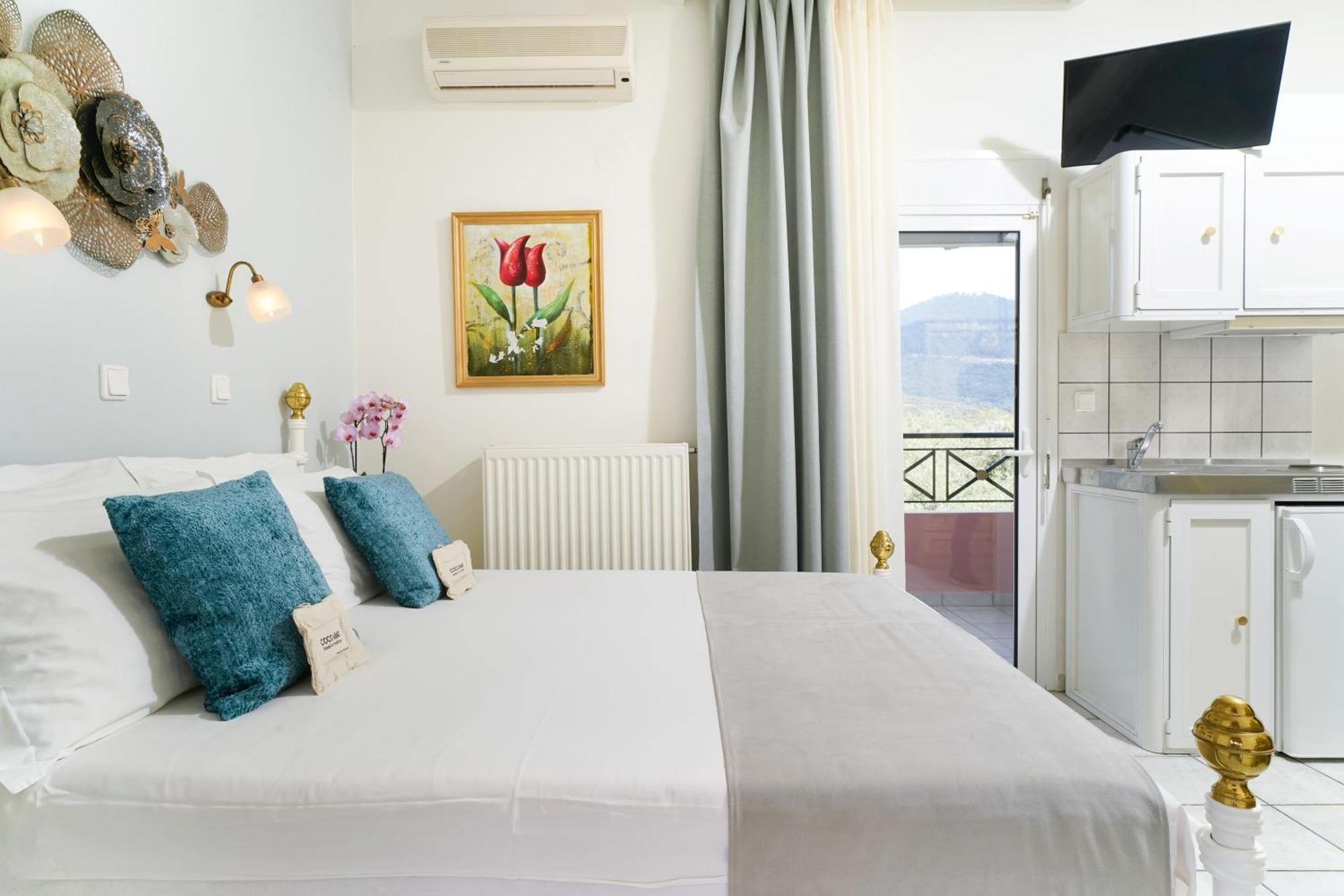 Edem Garden Apartment สกาลา โปเตมิอัส ภายนอก รูปภาพ