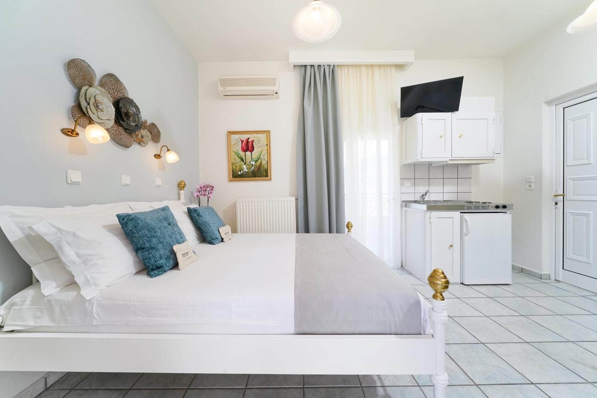 Edem Garden Apartment สกาลา โปเตมิอัส ภายนอก รูปภาพ