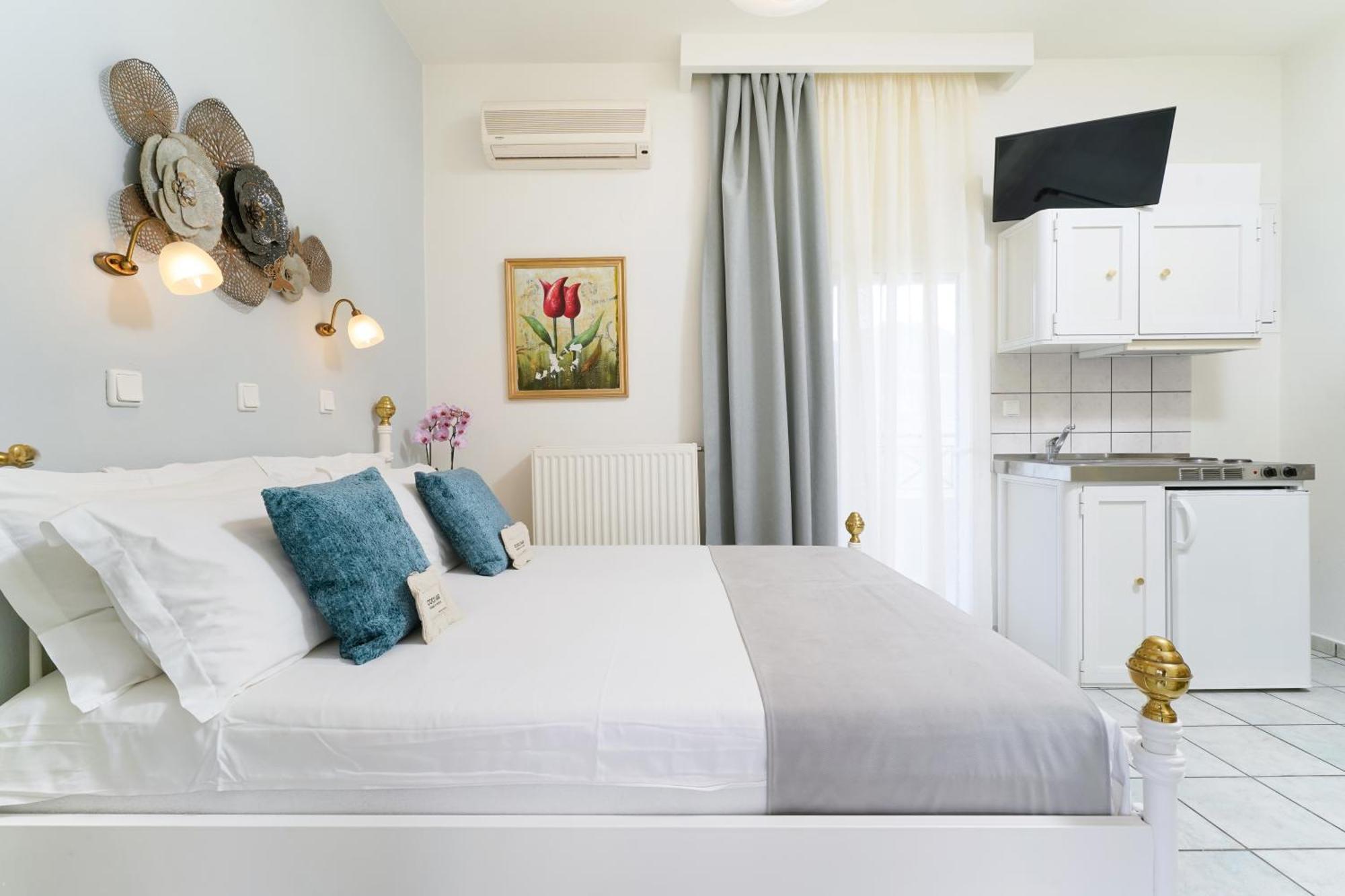 Edem Garden Apartment สกาลา โปเตมิอัส ภายนอก รูปภาพ